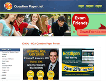 Tablet Screenshot of ignoumca.questionpaper.net