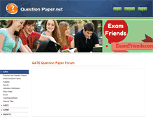 Tablet Screenshot of gate.questionpaper.net
